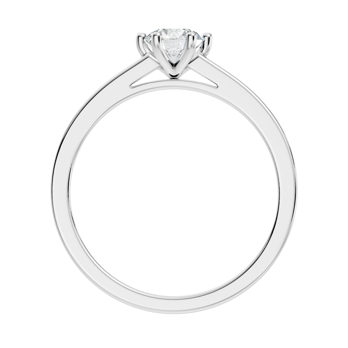 Round Cut High Quality Lab Grown and Natural Diamond Unique Solitaire Prong Set Cluster Promise Ring For Her - HIGHCARAT DIAMONDS