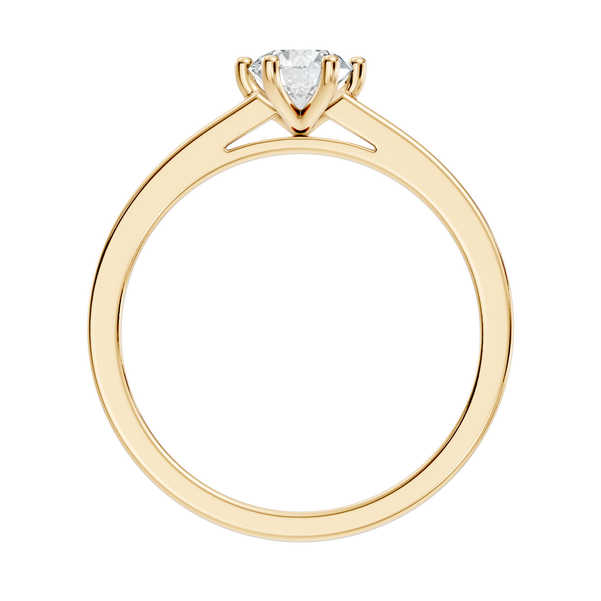 Round Cut High Quality Lab Grown and Natural Diamond Unique Solitaire Prong Set Cluster Promise Ring For Her - HIGHCARAT DIAMONDS