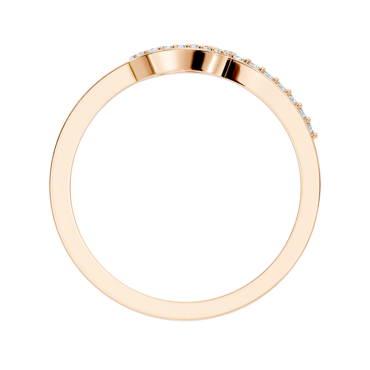 Round Cut Lab Grown and Natural Diamond Unique Delicate Vintage Daily Wear Ring For Her - HIGHCARAT DIAMONDS