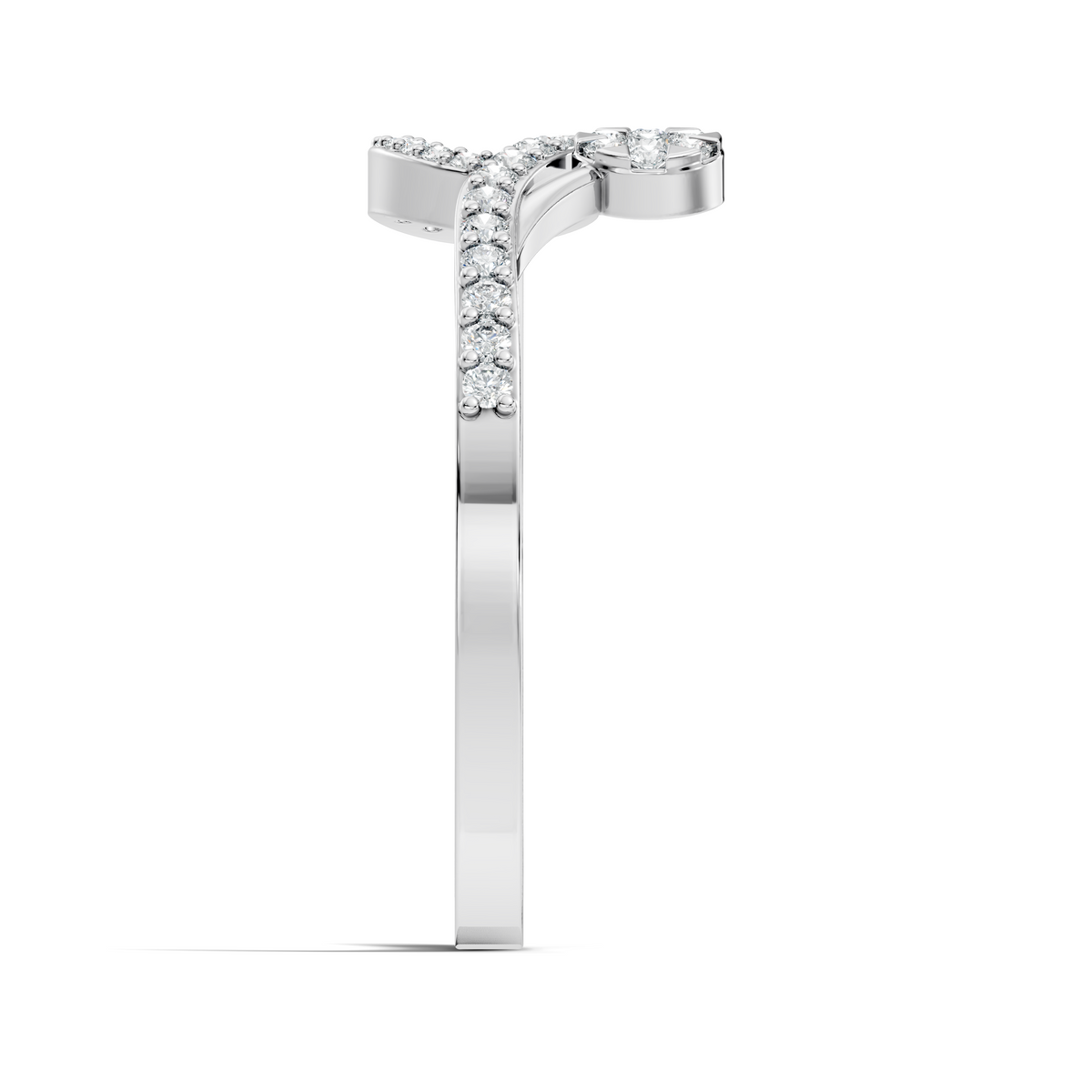 Round Cut Lab Grown and Natural Diamond Unique Delicate Vintage Daily Wear Ring For Her - HIGHCARAT DIAMONDS