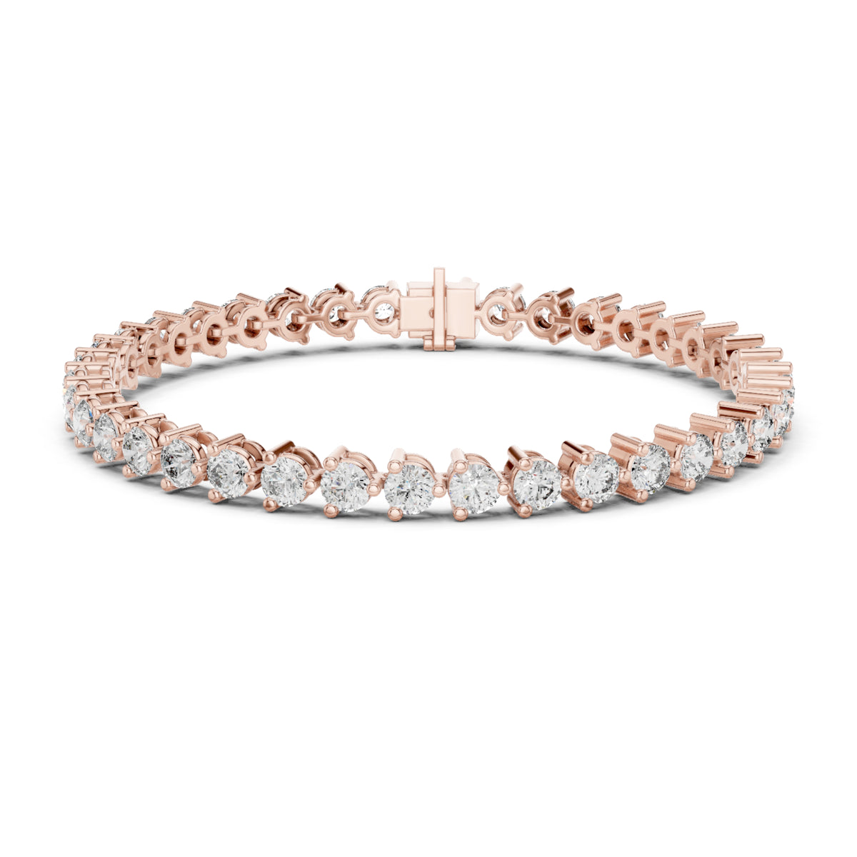 7.22 CT Round Cut Diamond Antique Delicate Vintage Sparkling Bridesmaid Tennis Bracelet Gift For Women's - HIGHCARAT DIAMONDS