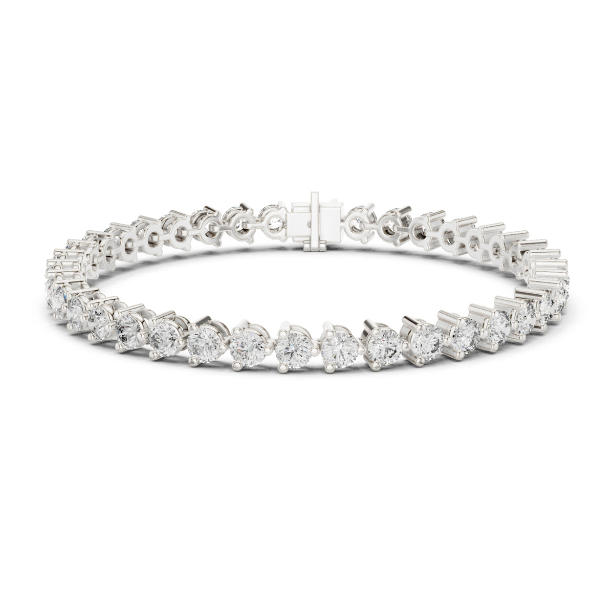 7.22 CT Round Cut Diamond Antique Delicate Vintage Sparkling Bridesmaid Tennis Bracelet Gift For Women's - HIGHCARAT DIAMONDS