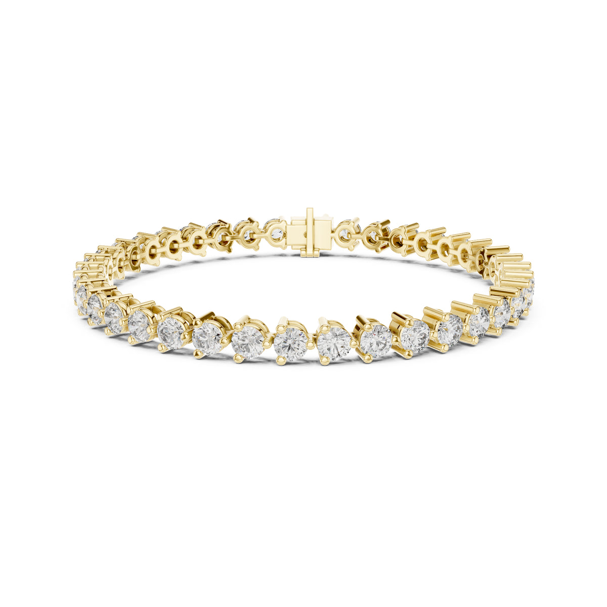 7.22 CT Round Cut Diamond Antique Delicate Vintage Sparkling Bridesmaid Tennis Bracelet Gift For Women's - HIGHCARAT DIAMONDS