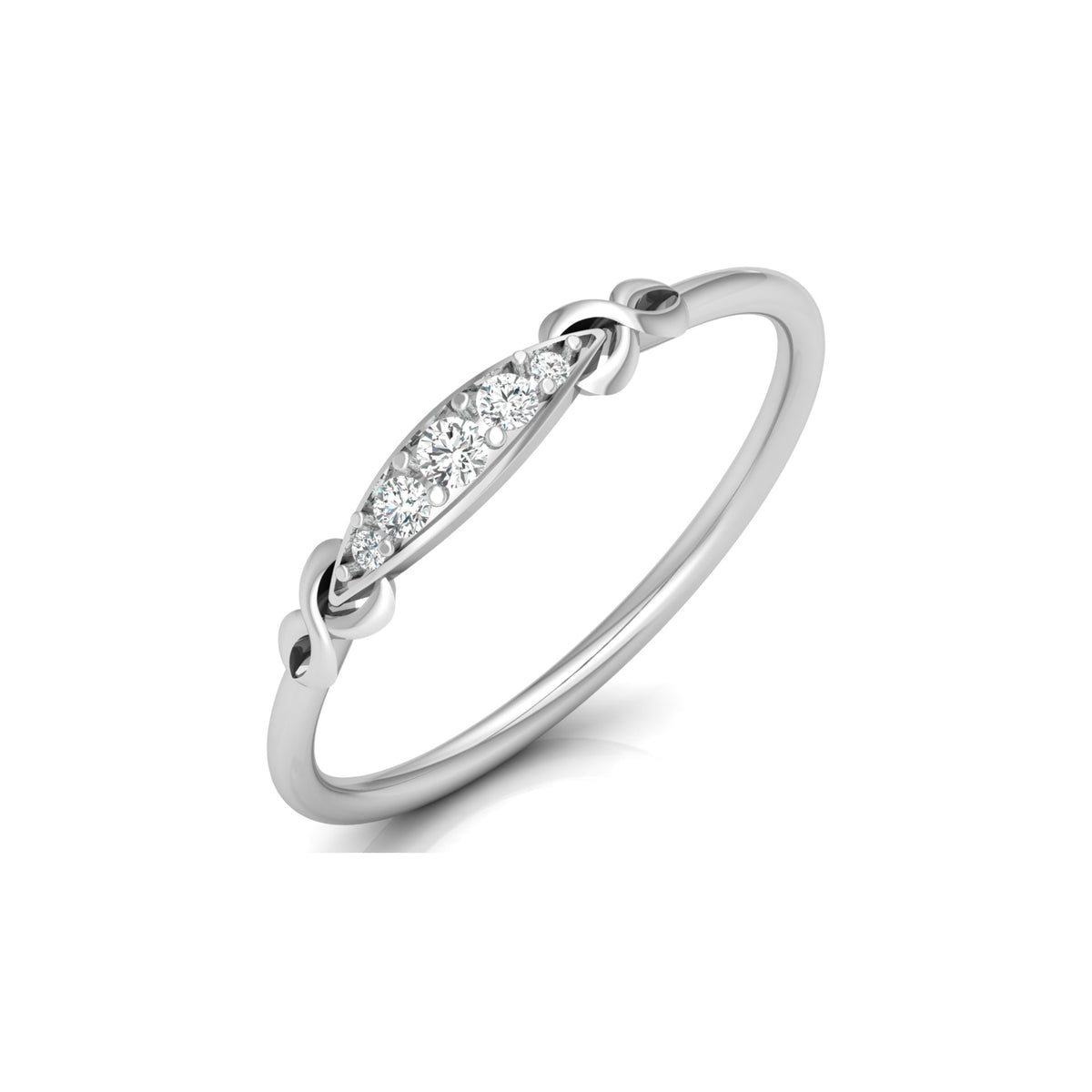 Round Cut Labgrown Or Natural Diamond Women jewelry Band Rings Unique & Charming - HIGHCARAT DIAMONDS