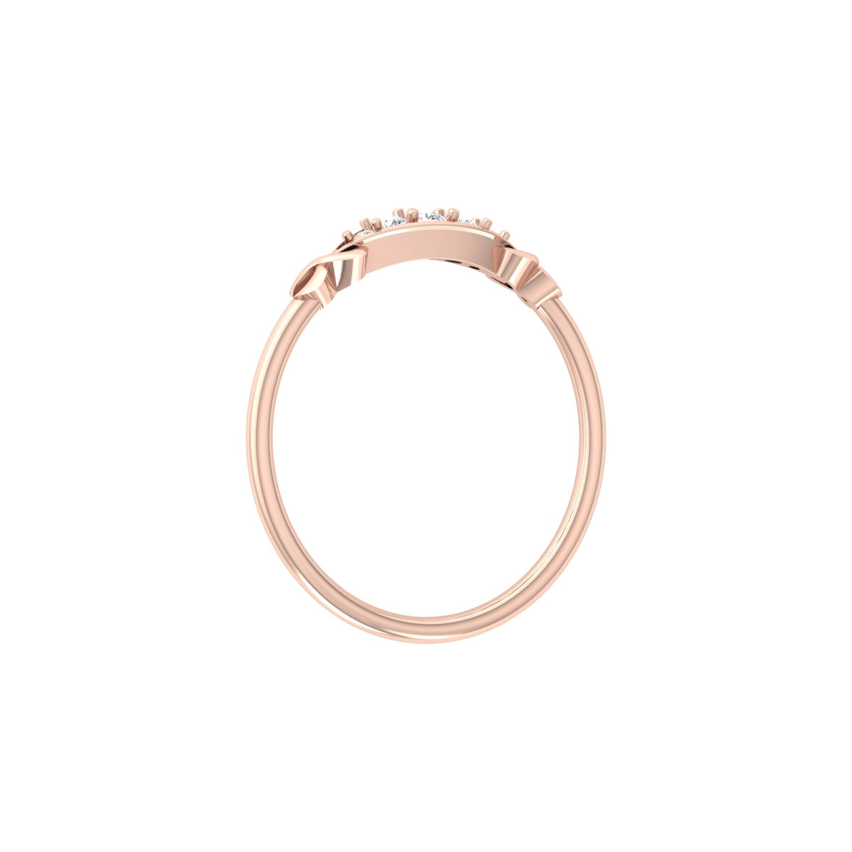 Round Cut Labgrown Or Natural Diamond Women jewelry Band Rings Unique & Charming - HIGHCARAT DIAMONDS