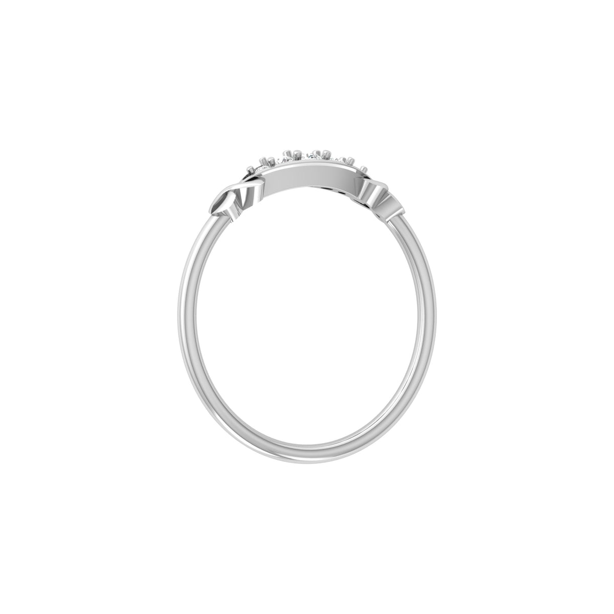 Round Cut Labgrown Or Natural Diamond Women jewelry Band Rings Unique & Charming - HIGHCARAT DIAMONDS