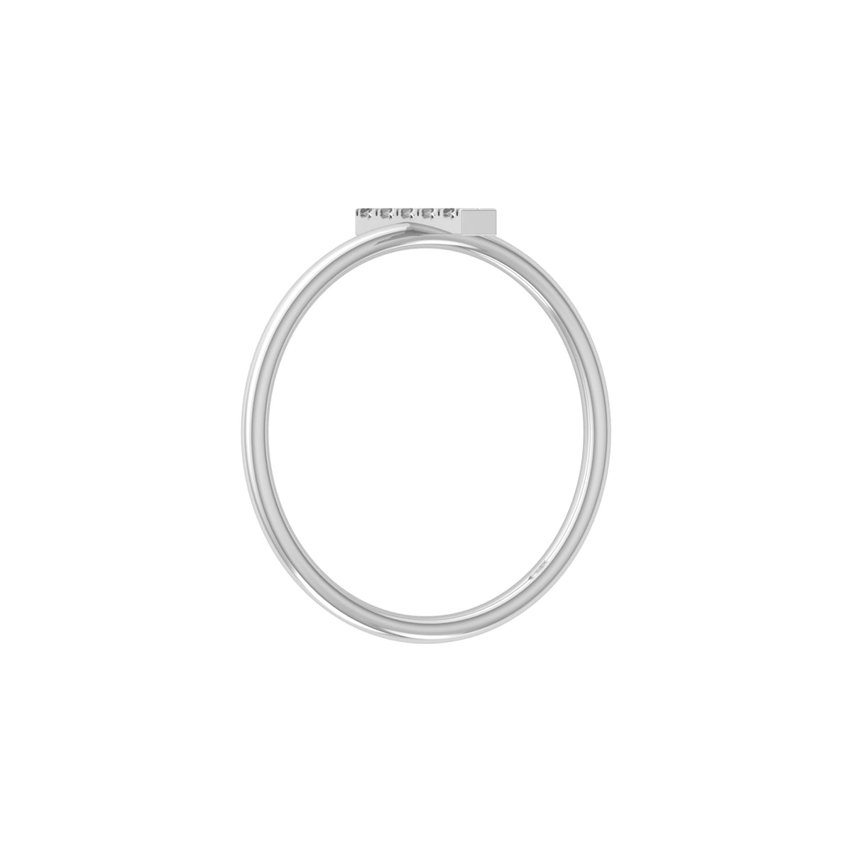 Round Cut Natural Or Labgrown Diamond Ecofriendly Daily Wear Band Ring For Her - HIGHCARAT DIAMONDS