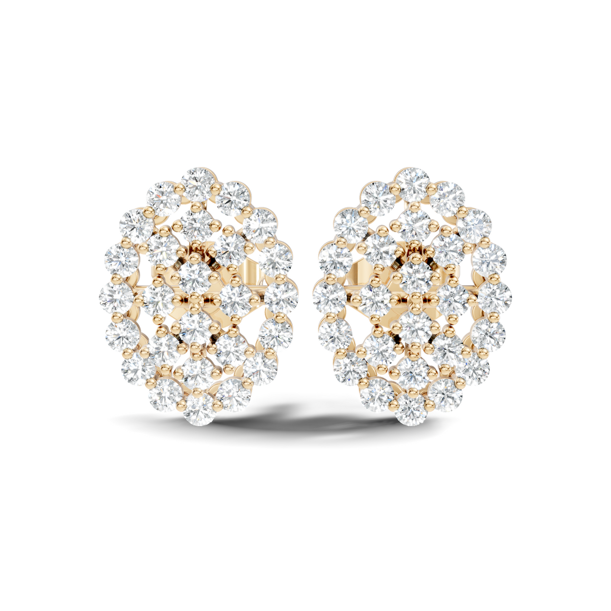 Stunning Natural & Lab grown Round Shape Sparkling Unique Diamond  Anniversary Gift For Her - HIGHCARAT DIAMONDS