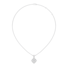 Classic Round  Shape Diamond Pendant with 14K Solid Gold Luxury Everyday Wear - HIGHCARAT DIAMONDS