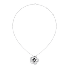 Round Shape 14k Solid Gold Natural-Lab Grown Diamond Elegance New Stlye Pendant For Women - HIGHCARAT DIAMONDS