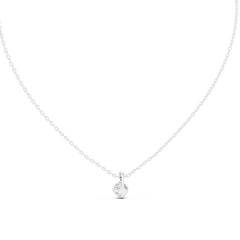 0.50 CT Round Cut labgrown Diamond Solitaire Pendant Elegant Jewelry For Her - HIGHCARAT DIAMONDS