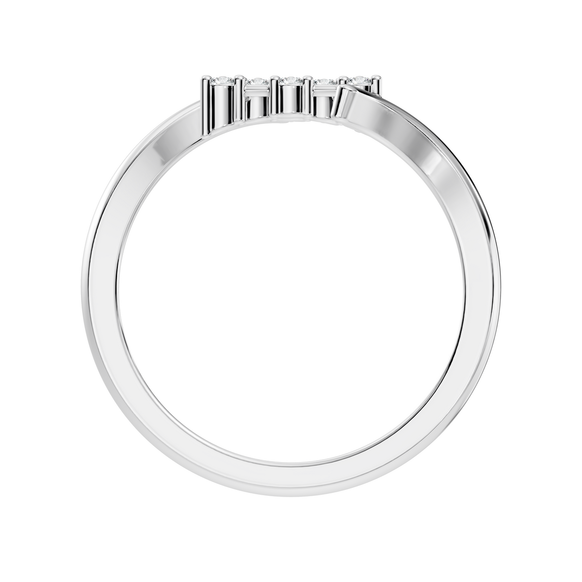 Vintage Round Cut White Colorless Diamond Elegant Art Deco Dainty Stunning Party Wear Ring For Her - HIGHCARAT DIAMONDS