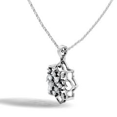 Vintage Inspired 14K Gold Pear Cut Diamond Necklace Pendant Anniversary Gift For Her - HIGHCARAT DIAMONDS