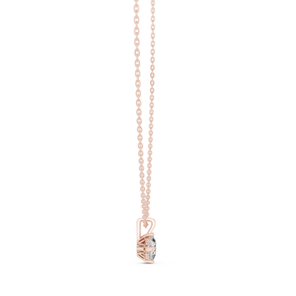 Elegance Cushion Shape Lab Grown Unique Shining Diamond Pendant For Occasional Wear - HIGHCARAT DIAMONDS