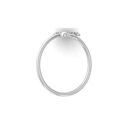 Round Shaped Bypass Women's Ring Or Her Contemporary Look For Every Day - HIGHCARAT DIAMONDS