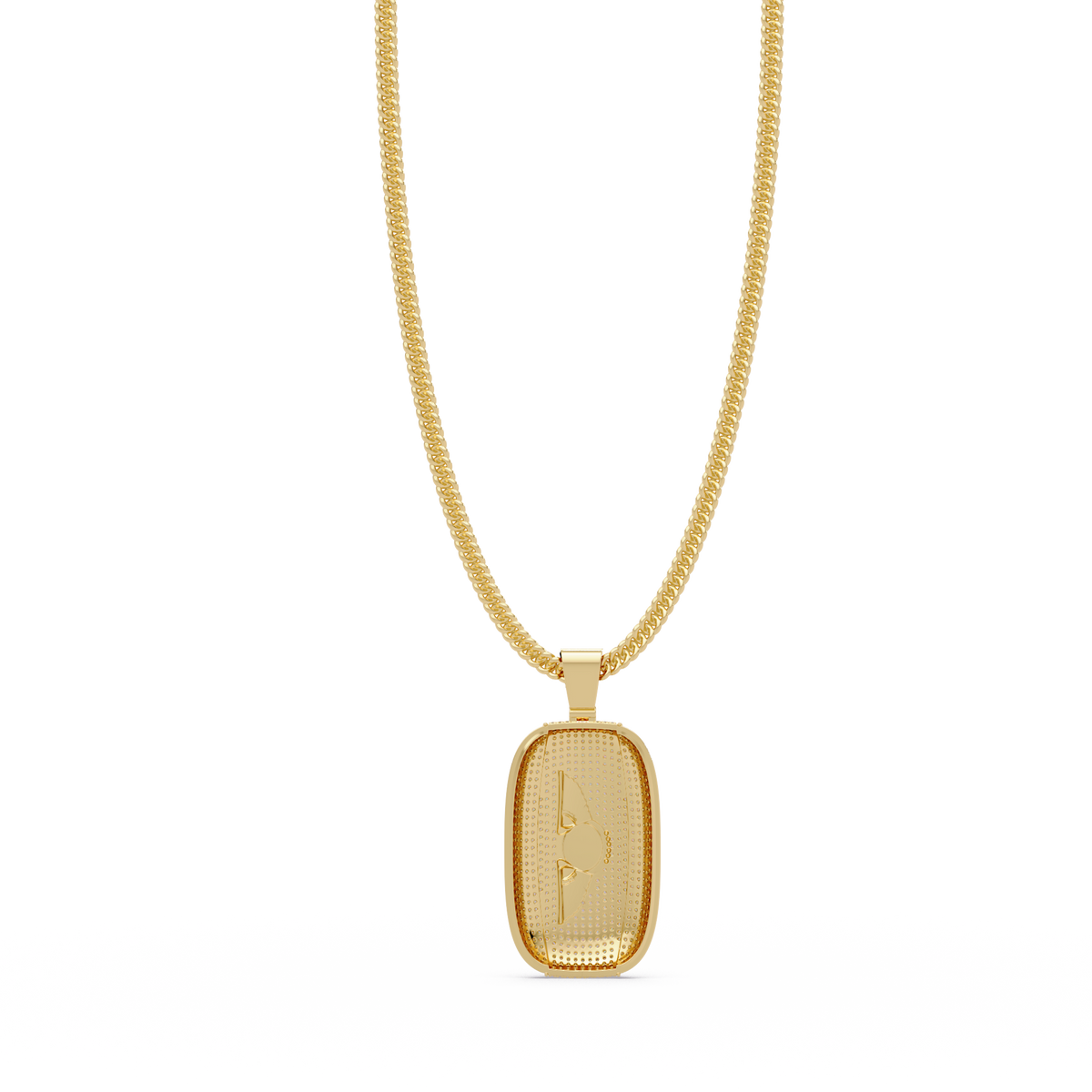 Spade Symbol Lab Grown Diamond Pendant Hip hop Necklace - HIGHCARAT DIAMONDS
