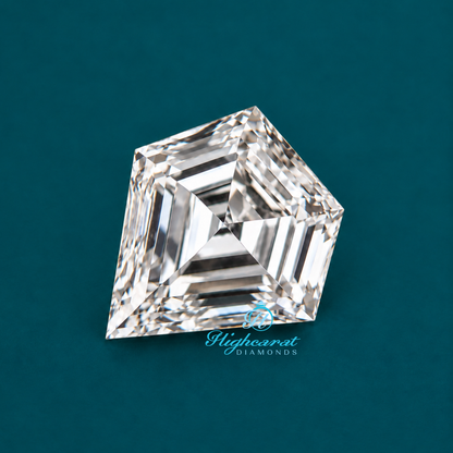 Unique Spear Shape Step Cut Lab Grown Diamond