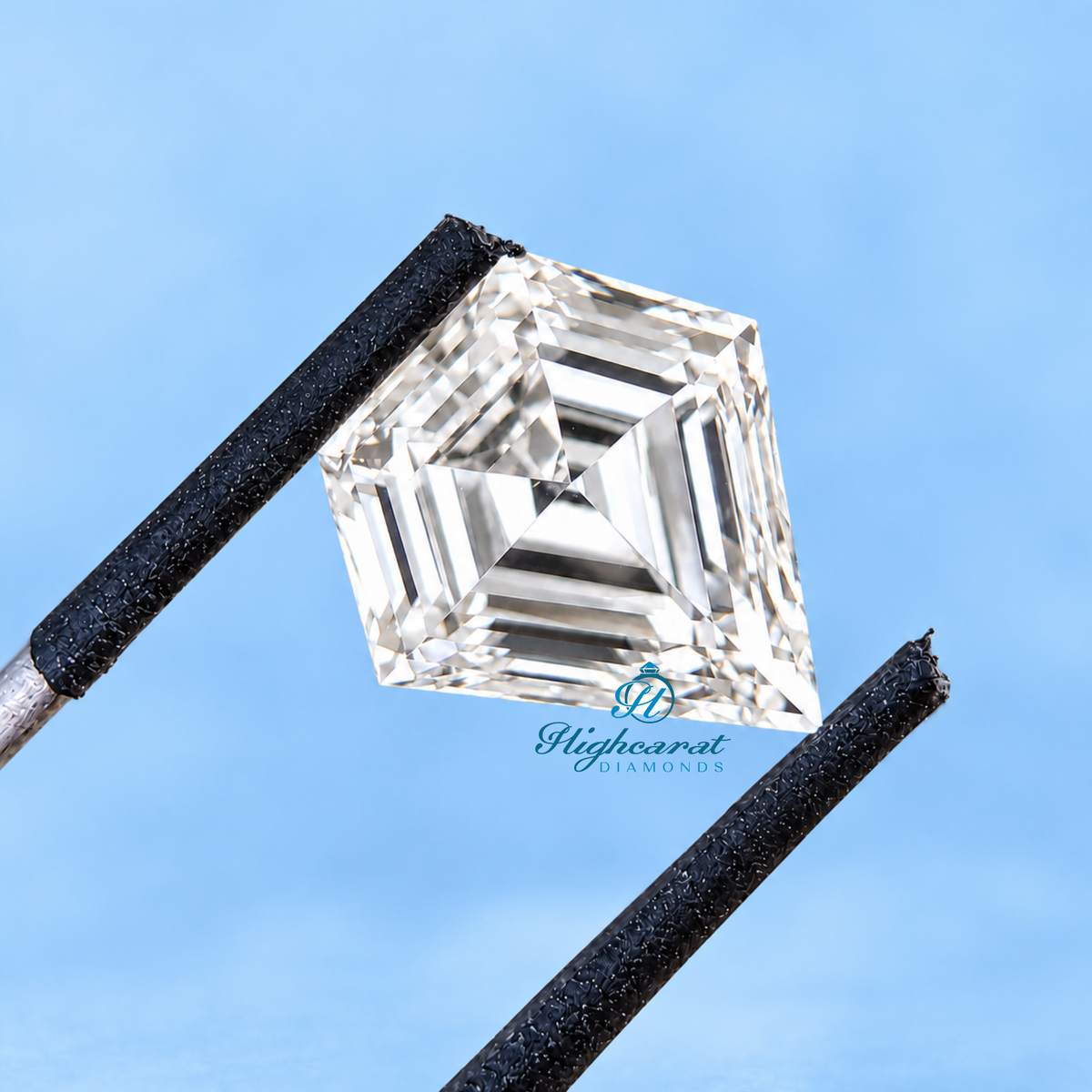 Unique Spear Shape Step Cut Lab Grown Diamond