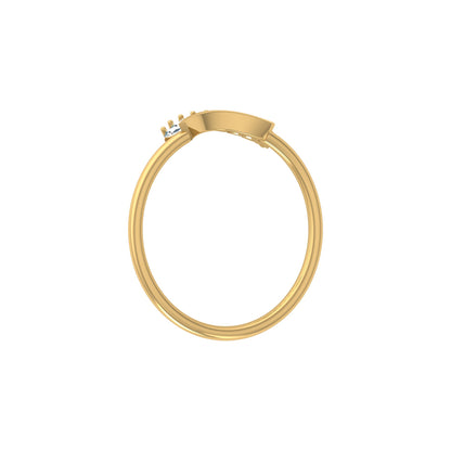 Stackable Princess Cut Diamond Ring Elegant Minimalist Band for Women In Lab Or Natural Diamonds - HIGHCARAT DIAMONDS