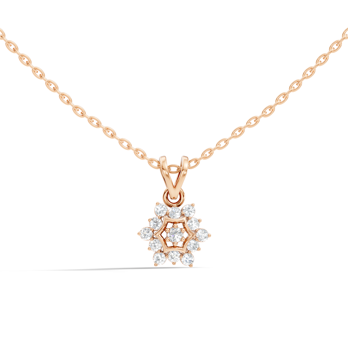Affordable Diamond Pendant Necklace Handmade Ecofriendly Gift for Women's - HIGHCARAT DIAMONDS
