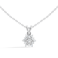 Affordable Diamond Pendant Necklace Handmade Ecofriendly Gift for Women's - HIGHCARAT DIAMONDS