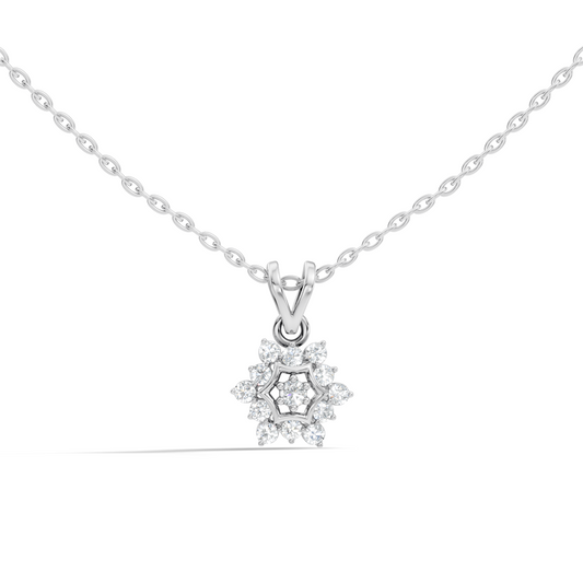 Affordable Diamond Pendant Necklace Handmade Ecofriendly Gift for Women's - HIGHCARAT DIAMONDS