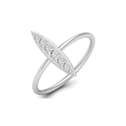 Timeless Elegance 14KT Gold Round Stone Band Ring With Comfort Fit For Womens - HIGHCARAT DIAMONDS