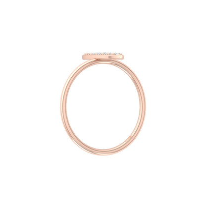 Timeless Elegance 14KT Gold Round Stone Band Ring With Comfort Fit For Womens - HIGHCARAT DIAMONDS