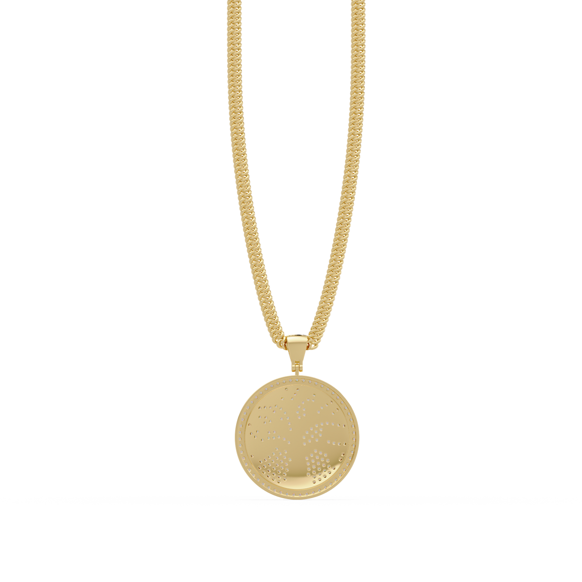 Tree of Life Lab Grown Diamond Medallion Pendant - HIGHCARAT DIAMONDS