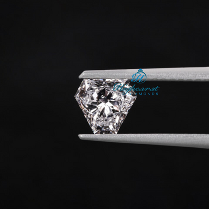 Trillion Cut Fancy Shape Lab Grown Diamond featuring sharp geometry and balanced faceting