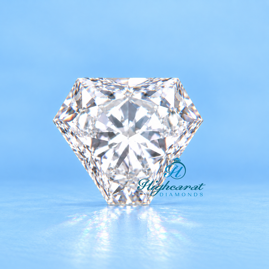 Trillion Cut Fancy Shape Lab Grown Diamond