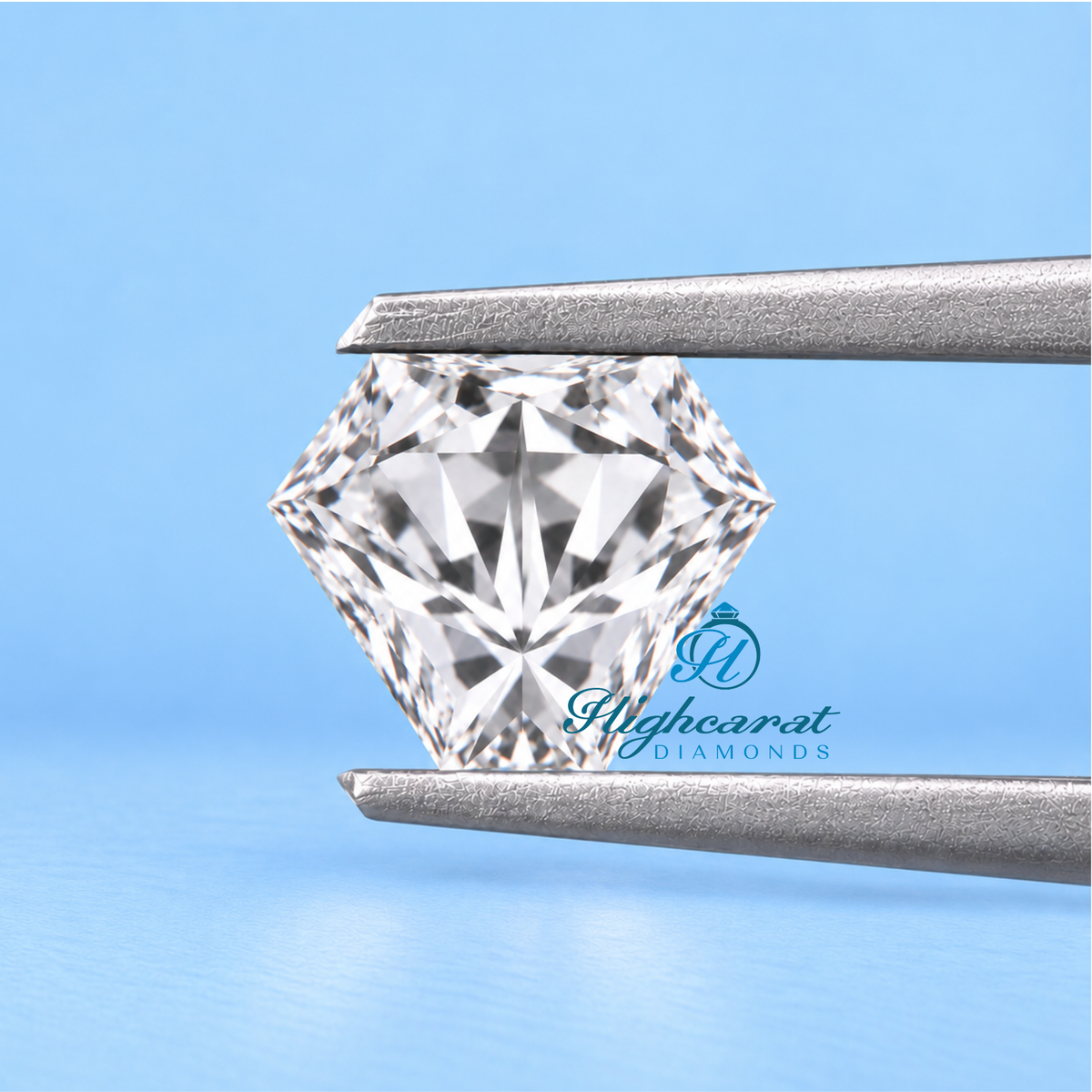 Trillion Cut Fancy Shape Lab Grown Diamond