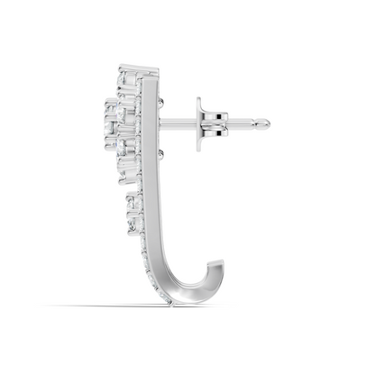 Round Cut Top Grade Lab-Grown Diamond Unique Classic Hand Crafted Drop Stud Earrings For Her - HIGHCARAT DIAMONDS