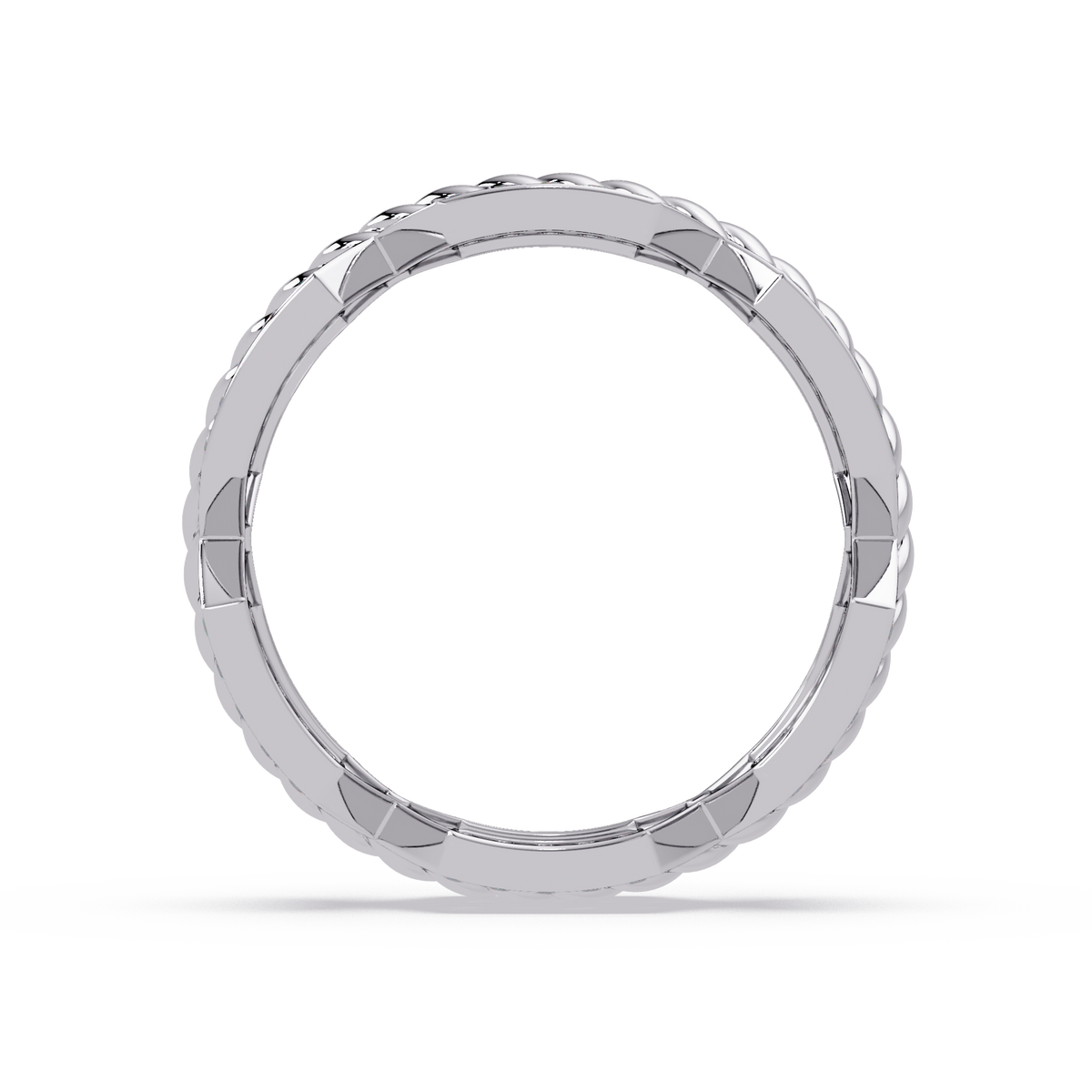 Twisted Rope Lab Grown Diamond Statement Ring - HIGHCARAT DIAMONDS