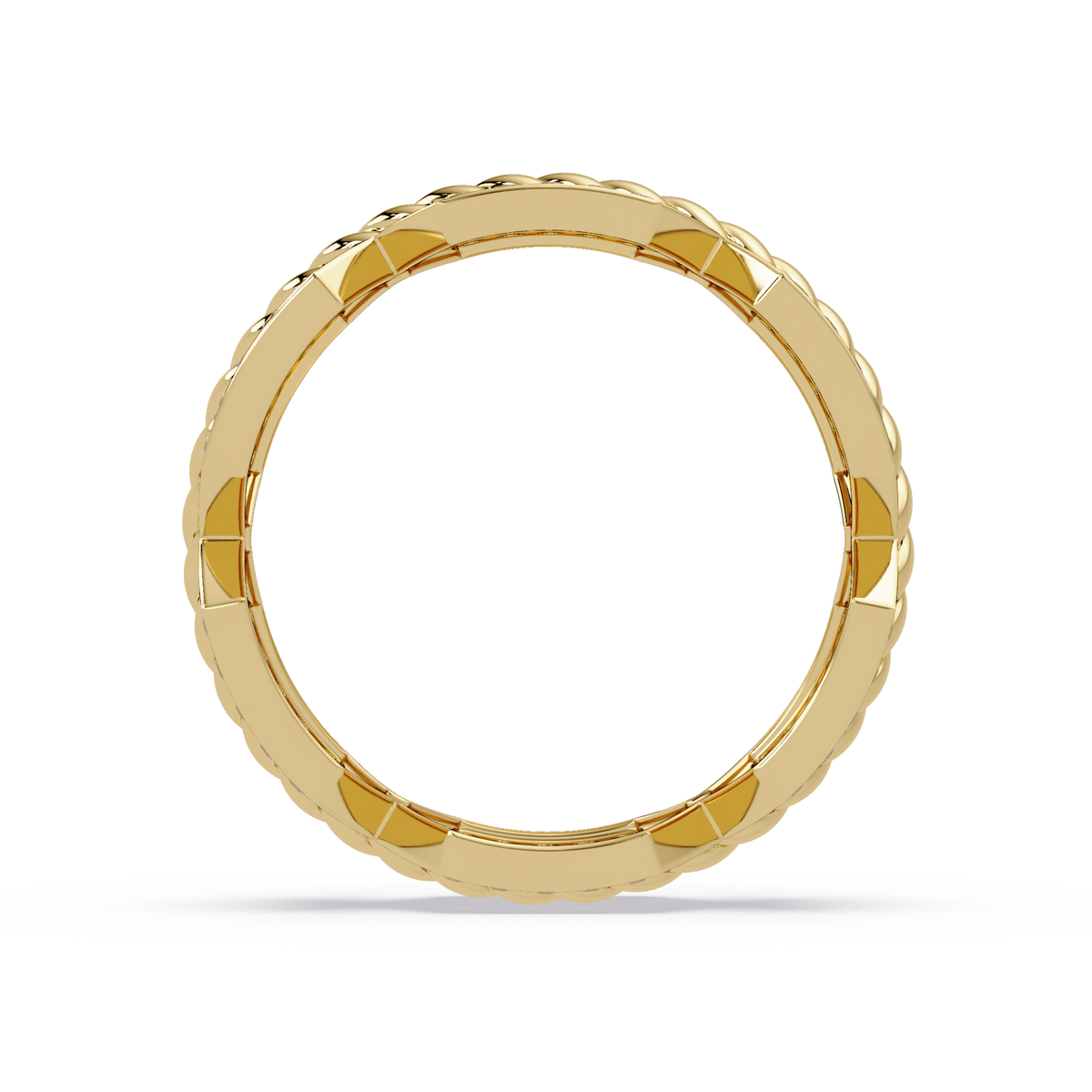 Twisted Rope Lab Grown Diamond Statement Ring - HIGHCARAT DIAMONDS
