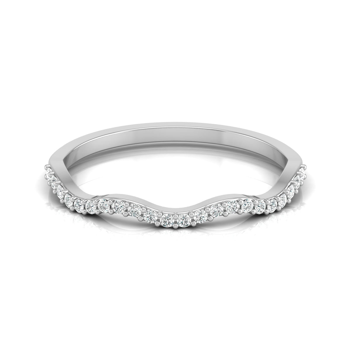 Twisted Round Cut Wedding Diamond Ring for Her Elegant Yet Budget-Friendly in 10KT 14KT 18KT Gold Lab-Grown or Natural - HIGHCARAT DIAMONDS
