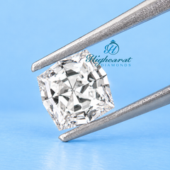 Unique Square Tycoon Cut Lab Grown Diamond Stone