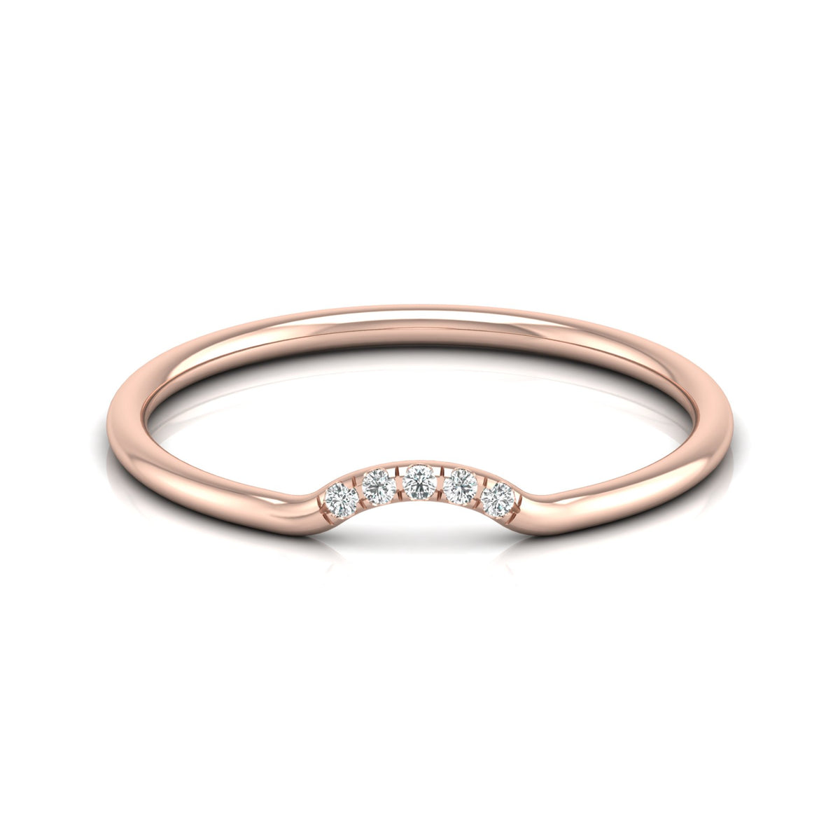 Unique Diamond Wedding Band Ring, Stunning Quality, Affordable Price For Her - HIGHCARAT DIAMONDS