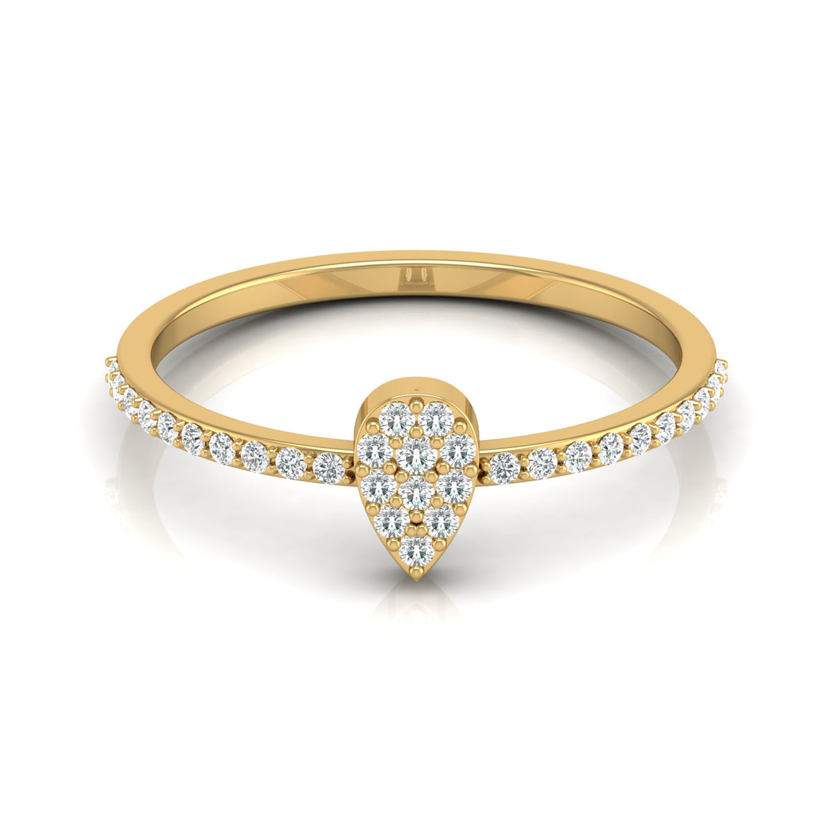 Unique Wedding Band Ring In lab Or Natural Diamond Affordable Luxury For Every Bride - HIGHCARAT DIAMONDS