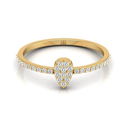 Unique Wedding Band Ring In lab Or Natural Diamond Affordable Luxury For Every Bride - HIGHCARAT DIAMONDS