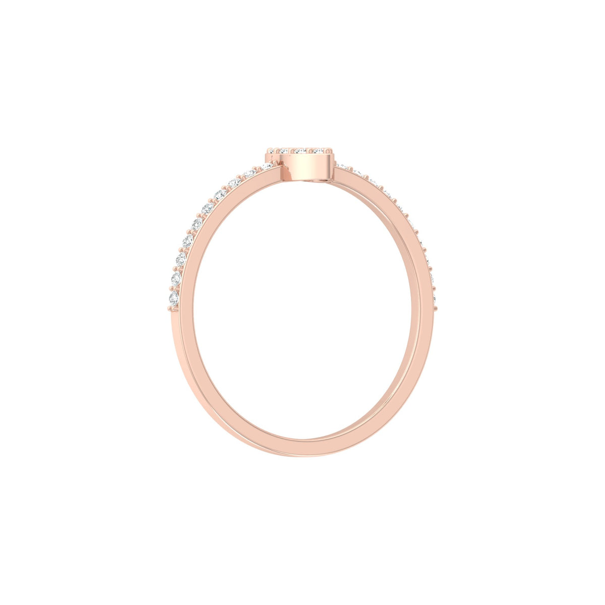 Unique Wedding Band Ring In lab Or Natural Diamond Affordable Luxury For Every Bride - HIGHCARAT DIAMONDS