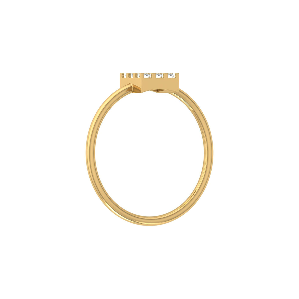 Unisex Diamond Ring for Wedding and Special Occasions 18K Solid Gold - HIGHCARAT DIAMONDS