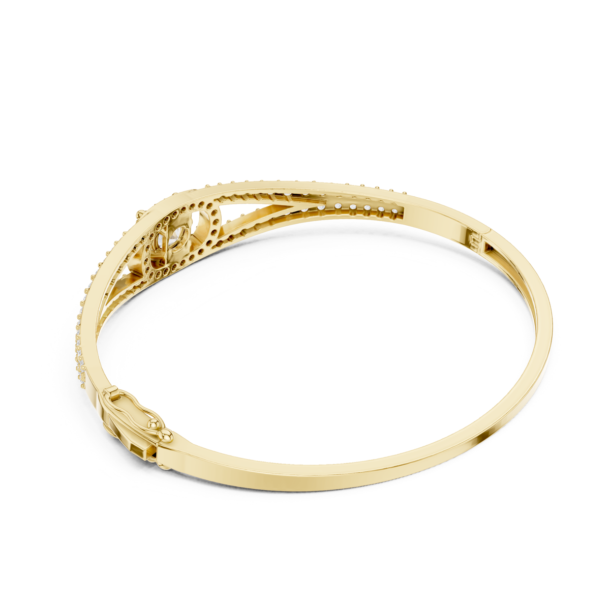 Vintage 3.16CT Round Cut Lab Grown Diamond Minimalist Party Wear Bracelet - HIGHCARAT DIAMONDS