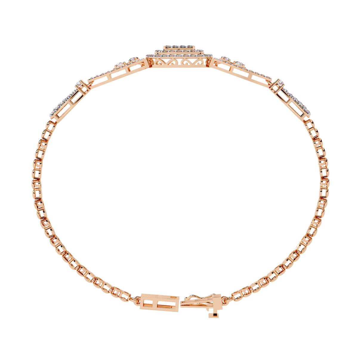 Vintage 1.07Ct Round Cut Lab Grown Diamond Antique Minimalist Perfect  Sparkling Bridesmaid Cuff Bracelet - HIGHCARAT DIAMONDS