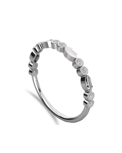 Vintage Style Round Diamond Eternity Band Unique & Charming For Women's - HIGHCARAT DIAMONDS