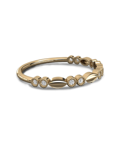 Vintage Style Round Diamond Eternity Band Unique & Charming For Women's - HIGHCARAT DIAMONDS