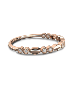 Vintage Style Round Diamond Eternity Band Unique & Charming For Women's - HIGHCARAT DIAMONDS
