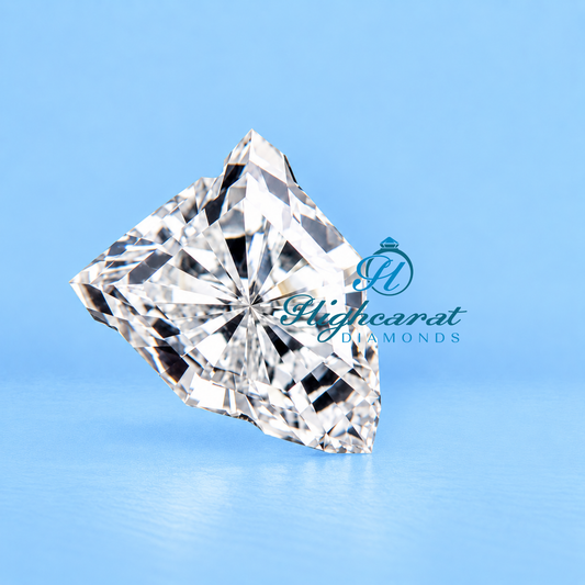 Stylish cheetah shape lab grown diamond