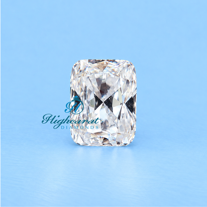 Elongated cushion cut lab grown diamond