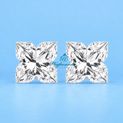 Lily Flower Shape Lab Grown Diamond